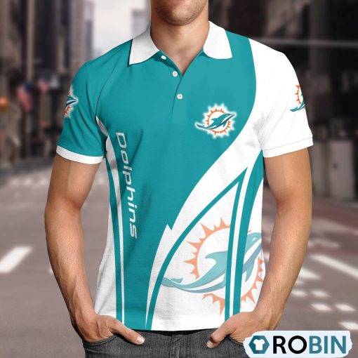 Miami Dolphins Magic Team Logo Polo Shirt, Miami Dolphins Merchandise
