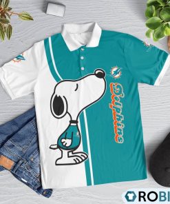 miami-dolphins-snoopy-polo-shirt