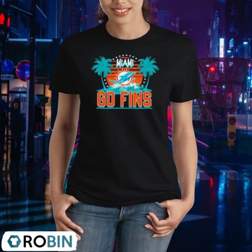 Miami Go Fins Dolphins Football Rest Teams Shirt