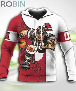Miami RedHawks NCAA Hoodie Football Go On