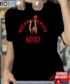 Micah Parris Aztecs Basketball Retro Shirt