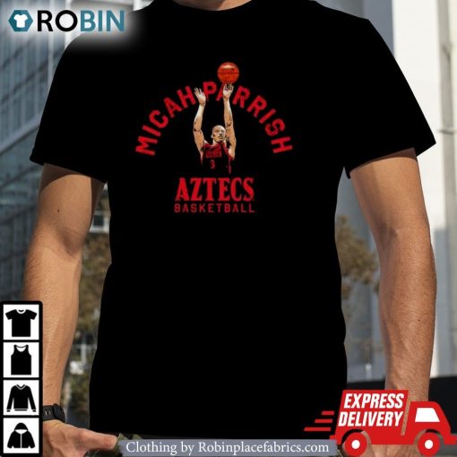 Micah Parris Aztecs Basketball Retro Shirt