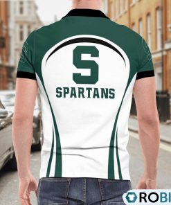Michigan State Spartans Curve Casual Polo Shirt, Michigan State Spartans Gear