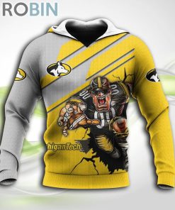 Michigan Tech Huskies NCAA Hoodie American Football