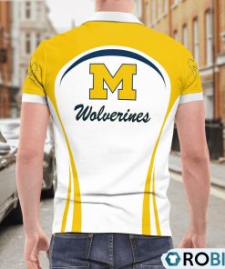 Michigan Wolverines Curve Casual Polo Shirt, Wolverines Merchandise