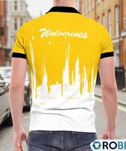 Michigan Wolverines Lockup Victory Polo Shirt, Wolverines Unique Gifts