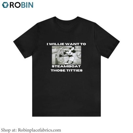 Mickey Mouse Meme T Shirt, Steamboat Willie Shirt Long Sleeve