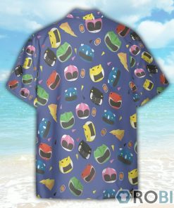 Mighty Morphin Power Rangers Cosplay Costumes Hawaiian Shirt