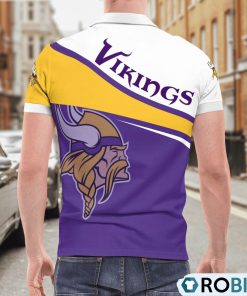Minnesota Vikings Comprehensive Charm Polo Shirt, Minnesota Vikings Unique Gifts