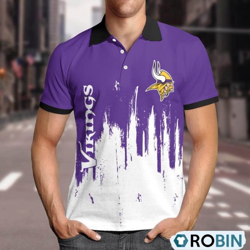 Minnesota Vikings Lockup Victory Polo Shirt, Minnesota Vikings Shirt
