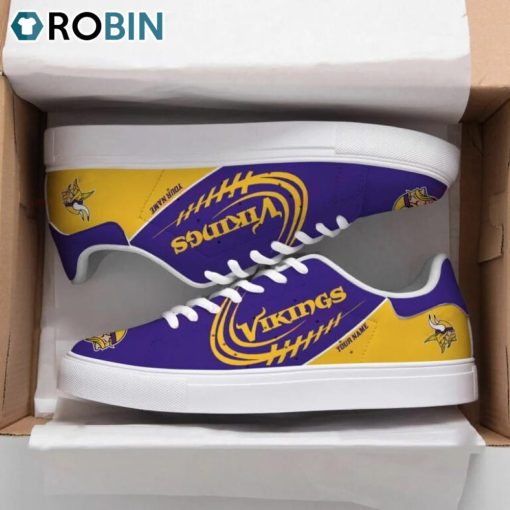 Minnesota Vikings Personalized Stan Smith Sneakers