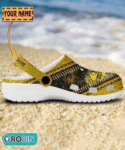 Mj�llby AIF Leather Zip Design Crocs Shoes