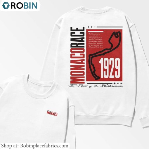 Modern Monte Carlo Shirt, Monte Carlo Circuit De Monaco Hoodie, Sweatshirt Unisex