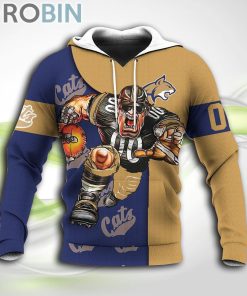 Montana State Bobcats NCAA Hoodie Football Go On