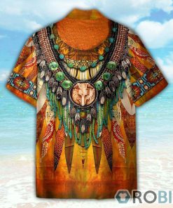 Native American Indigenous Cosplay Costume Hawaiian Shirt