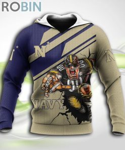 Navy Midshipmen NCAA Hoodie American Football