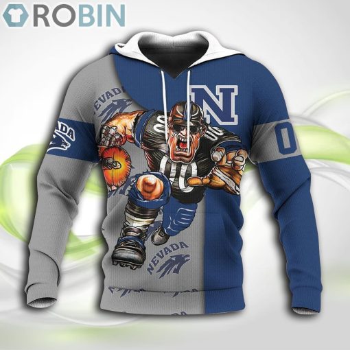 Nevada Wolf Pack NCAA Hoodie Football Go On