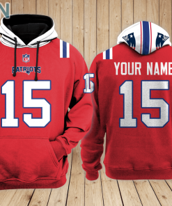 New England Patriots Teams Hoodie Custom Name and Number