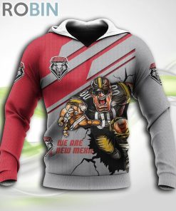 New Mexico Lobos NCAA Hoodie American Football