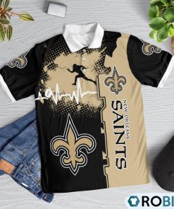 new-orleans-saints-heartbeat-polo-shirt