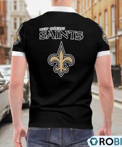 New Orleans Saints Heartbeat Polo Shirt, Saints Fan Shirt New Orleans Saints Heartbeat Polo Shirt, Saints Fan Shirt