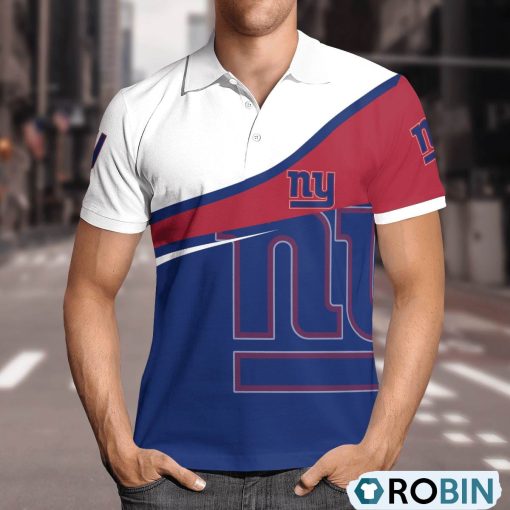 New York Giants Comprehensive Charm Polo Shirt, New York Giants Gear