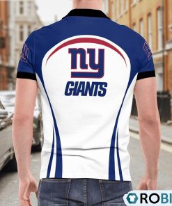 New York Giants Curve Casual Polo Shirt, New York Giants Fan Shirt for Sale New York Giants Curve Casual Polo Shirt, New York Giants Fan Shirt for Sale
