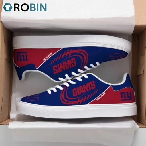 New York Giants Football Design Personalized Stan Smith Sneakers