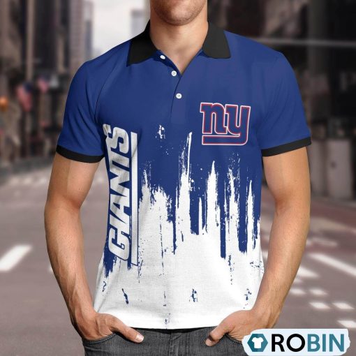 New York Giants Lockup Victory Polo Shirt, Giants Fan Shirt for Sale