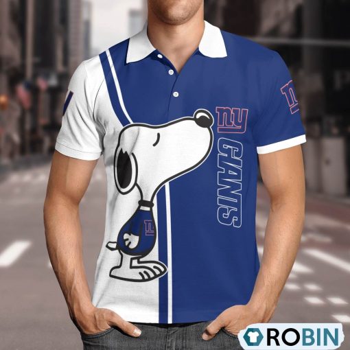 New York Giants Snoopy Polo Shirt, New York Giants Merchandise