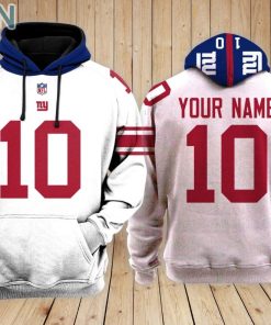 New York Giants Teams Hoodie Custom Name and Number