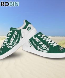New York Jets Football Design Personalized Stan Smith Sneakers