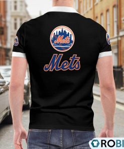 New York Mets American Flag Polo Shirt, New York Mets Gear New York Mets American Flag Polo Shirt, New York Mets Gear