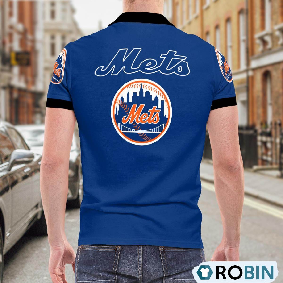 New York Mets Heartbeat Polo Shirt, New York Mets Shirt