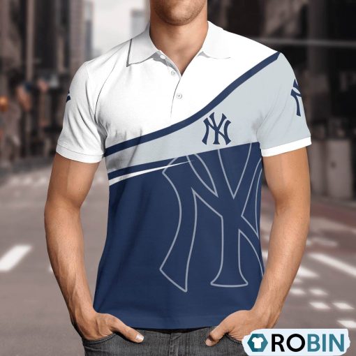 New York Yankees Comprehensive Charm Polo Shirt, Yankees Team Gifts