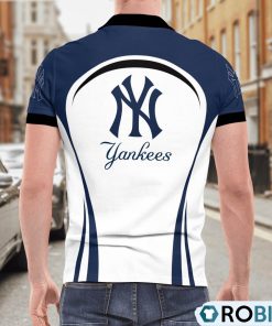 New York Yankees Curve Casual Polo Shirt, Yankees Shirt New York Yankees Curve Casual Polo Shirt, Yankees Shirt