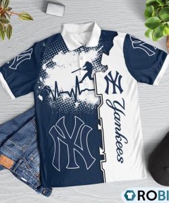 new-york-yankees-heartbeat-polo-shirt