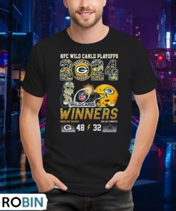nfc-wild-card-playoffs-2024-winners-green-bay-packers-48-32-dallas-cowboys-unisex-shirt