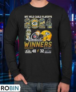Nfc Wild Card Playoffs 2024 Winners Green Bay Packers 48 – 32 Dallas Cowboys Unisex Shirt