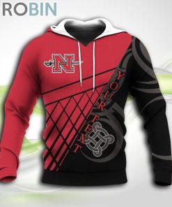 Nicholls Colonels NCAA Hoodie Pattern Celtic