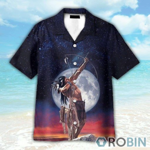Night Hunting Amazing Native American Hawaiian Shirt