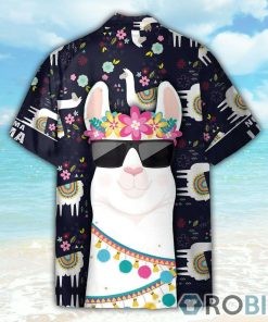 No Drama Amazing Llama Hawaiian Shirt