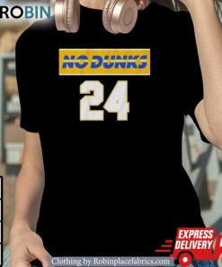 No Dunks Indiana Pacers 24 Shirt