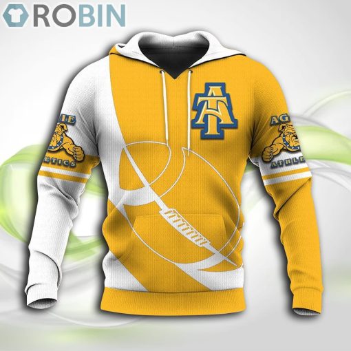 North Carolina A_T Aggies NCAA Hoodie Football