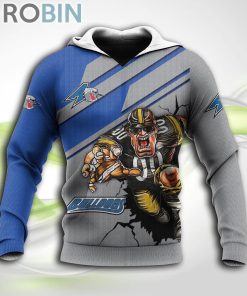 North Carolina Asheville Bulldogs NCAA Hoodie American Football