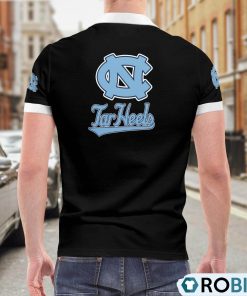 North Carolina Tar Heels American Flag Polo Shirt, North Carolina Tar Heels Merch North Carolina Tar Heels American Flag Polo Shirt, North Carolina Tar Heels Merch