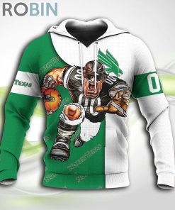 North Texas Mean Green NCAA Hoodie Football Go On