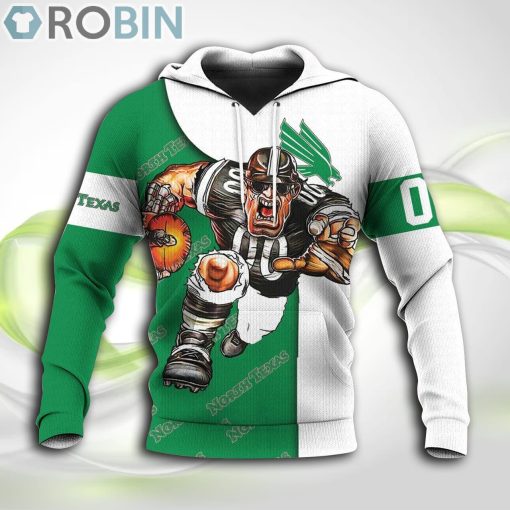 North Texas Mean Green NCAA Hoodie Football Go On