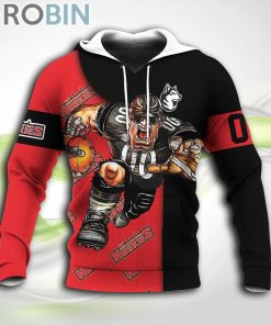 Northeastern Huskies NCAA Hoodie Football Go On