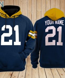 Notre Dame Fighting Irish football Hoodie Custom Name and Number Notre Dame Fighting Irish football Hoodie Custom Name and Number